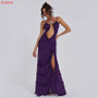 ANSZKTN Cami Slit Lace Summer Dresses Long Dresses Women Elegant Dresses 2024