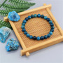 Original stone bracelet for women men trendy Blue Apatite beaded gemstone bracelets boss day scene employee appreciation gifts