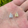 YOUNGX Hip Hop Single Vertical Bar Zircon Teeth Grillz Y2K Vintage CZ Stone Tooth Caps For Women Men Jewelry Dental Grills