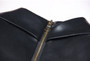 2024 Spring And Autumn New High-end Fashion, Simple Temperament, Slim Slim Skin, Women's Pu Leather Suit Skirt Dress