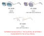 Small Frame Rectangle Rimless Punk Sunglasses Men 2025 Luxury Brand Vintage Metal Sun Glasses For Male Classic Shades UV400