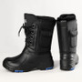 2024 autumn and winter warm men's fashionable snow boots for fishing and skiing, waterproof, simple and casual mid top shoes for