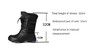 2024 autumn and winter warm men's fashionable snow boots for fishing and skiing, waterproof, simple and casual mid top shoes for