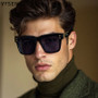 Oversized Classic Square Sunglasses Men 2025 Luxury Brand Design Vintage Trendy Rero Sun Glasses For Male Driving Eyewear UV400