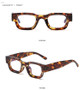 SO&EI Ins Popular Fashion Small Square Polarized Sunglasses Women Retro Punk Shades UV400 Men Trending Sun Glasses