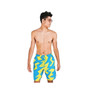 Jordan Jumpman 9\" Poolside Men's Active Shorts Ocean Sun Yellow Geometric Print Quick Dry Swim Trunks Board Shorts