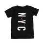 Jordan Overt Nyc T Boys Active Shirts & Tees Color: Black/White  100% Authentic