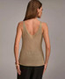 Donna Karan Women's Metallic-Knit Tank Top | Donna Karan New York