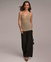 Donna Karan Women's Metallic-Knit Tank Top | Donna Karan New York