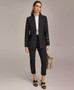 Women's Button Sleeve Blazer, Regular & Petite | Donna Karan New York