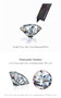 MODIAN D Color Marquise Cut Rhombic Moissanite 925 Sterling Silver Luxury  Band Rings For Women Wedding Fine Jewelry Gifts