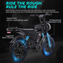 Free Shipping F6 DTTZH US Warehouse  Electric Bike Motorizada 48V15.6Ah  E-Bike Bicycle Electric Ebike Carbon Steel 20" Tires