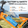 Kids Electric Bike 750W Fat Tire Mountain E-bike US Warehouse Wholesale Mini Electric Cycle for Boys Dropshipping Ready