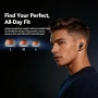 HTC NE79 Bluetooth Earphones AI Translator Earbuds Soft In-Earbuds for Wireless Headphones, Noise Reduction Long Battery