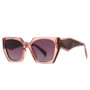 SHAUNA Retro Polygon Cat Eye Women Sunglasses Fashion Brand Designer Colorful Gradient Men Sun Glasses Shades UV400