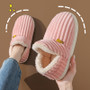Bebealy Winter Fur Men Slippers Men Shoes Outdoor Nonslip Short Plush Men Slippers Casual Fuzzy House Ankle Men Boots Flat Shoes