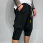 Cotton Low Crotch Hip Hop Men Pants Baggy Harem Pants Soft Drawstring Solid Color Casual Loose Pants Cropped Trousers