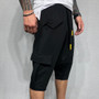 Cotton Low Crotch Hip Hop Men Pants Baggy Harem Pants Soft Drawstring Solid Color Casual Loose Pants Cropped Trousers