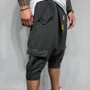 Cotton Low Crotch Hip Hop Men Pants Baggy Harem Pants Soft Drawstring Solid Color Casual Loose Pants Cropped Trousers