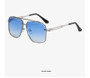 Luxury Metal Square Sunglasses Men Women Fashion Big Pilot Sun Glasses Male Classic Black Aviator Driving Travelling Shades