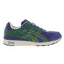 ASICS Men's GT-II Fashion Sneakers High Quality Sport Casual Shoes Navy Green Breathable Gel/EVA/Mesh for Spring Summer