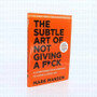 English Style The Subtle Art of Not Giving A Fck* english books libreria libros book philosophy books