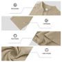 Cross-Border Men's Linen Autumn Loose Casual Breathable V-Neck Henley Shirt Long-Sleeve Long Pants Set Autumn New Arrivals