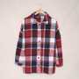 Trendy European and American Plaid Shirt for Women, Long-Sleeve, Turn-Down Collar, Button-Up, Simple Style, Autumn and Winter Women's Shirt, New Plaid Jacket for Women