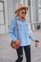 European and American Large Size Denim Shirt Jacket for Women Spring, Autumn and Winter New Design Niche Tops Loose Layered Shirts