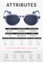 Retro Style Rectangular Frame Sunglasses Luxurious Outdoor Street Photography Sunscreen Glasses Fishing Driving
