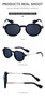Retro Style Rectangular Frame Sunglasses Luxurious Outdoor Street Photography Sunscreen Glasses Fishing Driving
