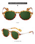 Retro Style Rectangular Frame Sunglasses Luxurious Outdoor Street Photography Sunscreen Glasses Fishing Driving