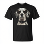 Dalmatian Dog Wearing Sunglasses Graphic T-Shirt Unisex Adult Size