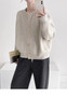 AOSSVIAO Women Cardigans Sweater O-neck Autumn Winter Knitted Loose Cardigans Solid Single Breasted Womens Sweaters