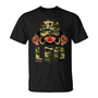 Leo Queen Afro Girl with Cap Camo Zodiac Women's Black Short Sleeve Digital Printed T-Shirt-Promotional Product