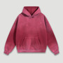 Fashion Supplier US Warehouse Acid Wash Blank Calm Fit Streetwear Mens Oversized Hooded Sweatshirt Vintage Sunfaded Hoodie