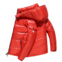 Winter Clothes Custom Logo Plus Size Women Mens Spring Jacket Puffer Jacket Hooded Down Shinny Jackets Coats Man