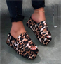 LM-6584 Summer New Design Sandals Women's Sequins Thick Bottom Slope Heel Women Shoes