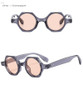 SHAUNA New Polygon Square Sunglasses Women Fashion Candy Color Round Lenses Eyewear Shades UV400 Men Sun Glasses