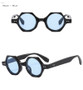 SHAUNA New Polygon Square Sunglasses Women Fashion Candy Color Round Lenses Eyewear Shades UV400 Men Sun Glasses