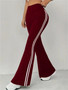 Women's Slim Casual Flare Pants Hight Waist Fashin Micro Pull Trousers 2025 Spring Summen Female Outfit Pant Street Chic Clothes