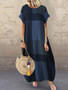 ZANZEA Bohemian Plaid Checked Sundress Summer Short Sleeve Long Dress Fashion Holiday Party Vestido Femme Casual Loose Robe 2025