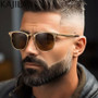 Steampunk Square Sunglasses Men 2026 Luxury Brand Metal Frame Retro Punk Sun Glasses Male Driving Shades Vintage Eyewear UV400