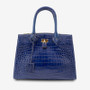 Hot Sale Custom Designer Genuine Crocodile Leather Handbag for Men Women Single Strap Size L32xW14xH24.5cm Elegant Leather Bags