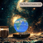 Levitating Lamp Magnetic Levitation Globe LED Earth Floating Lamp Rotating Globe Zodiac Bedside Lights Novelty Christmas Gifts
