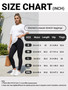 White And Yellow Letter Printed Casual Tight Pants For Women High Elasticity Fitness And Yoga Pants Sexy Nine Point Pencil Pants