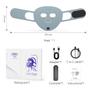 Hello Face M500S LED Red Light Therapy Mask 510K Near-Infrared Light Therapy Facial Mask Soft Wireless Portable PDT Device