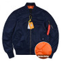 MA1 Bomber Jacket Men's Thickened Cotton Pad Coat  Autumn and Winter Baseball Uniform  Coat for Men