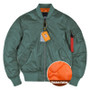 MA1 Bomber Jacket Men's Thickened Cotton Pad Coat  Autumn and Winter Baseball Uniform  Coat for Men
