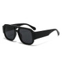 SHAUNA Fashion Double Bridges Square Women Sunglasses Retro Candy Color Leopard Men Sun Glasses Shades UV400